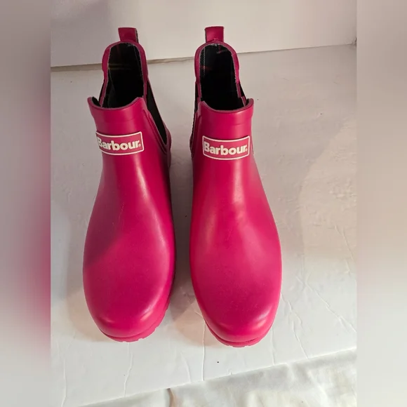 Leather Barbour Boots Womens Pink Barbour Shoes Barbour